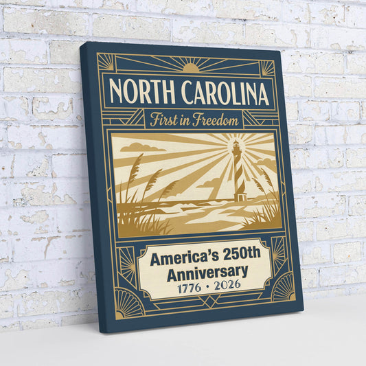 North Carolina 250th Anniversary Canvas