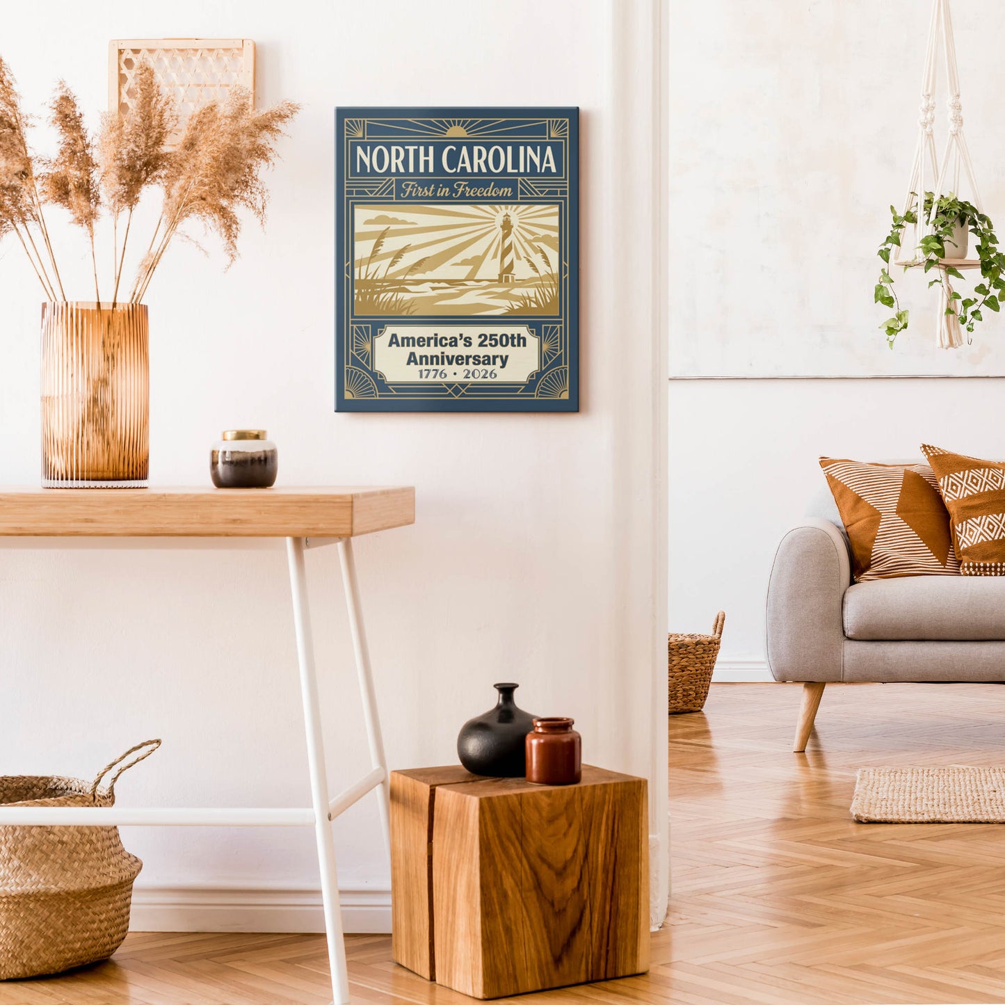North Carolina 250th Anniversary Canvas
