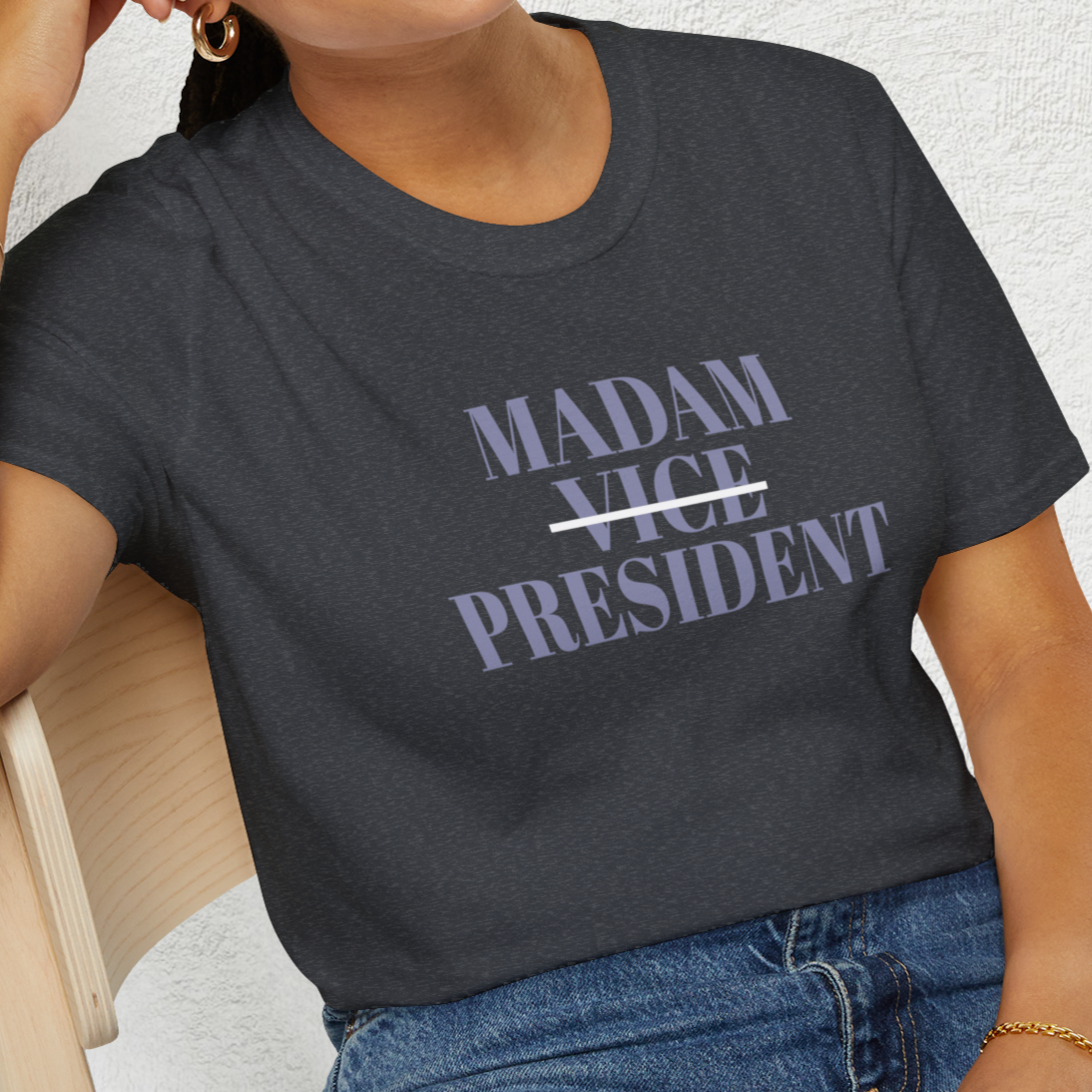 Kamala Harris Madam Vice President 2024 T-Shirt Madam President Shirt