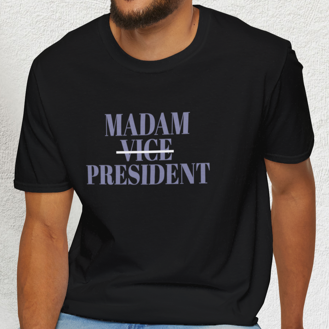 Kamala Harris Madam Vice President 2024 T-Shirt Madam President Shirt