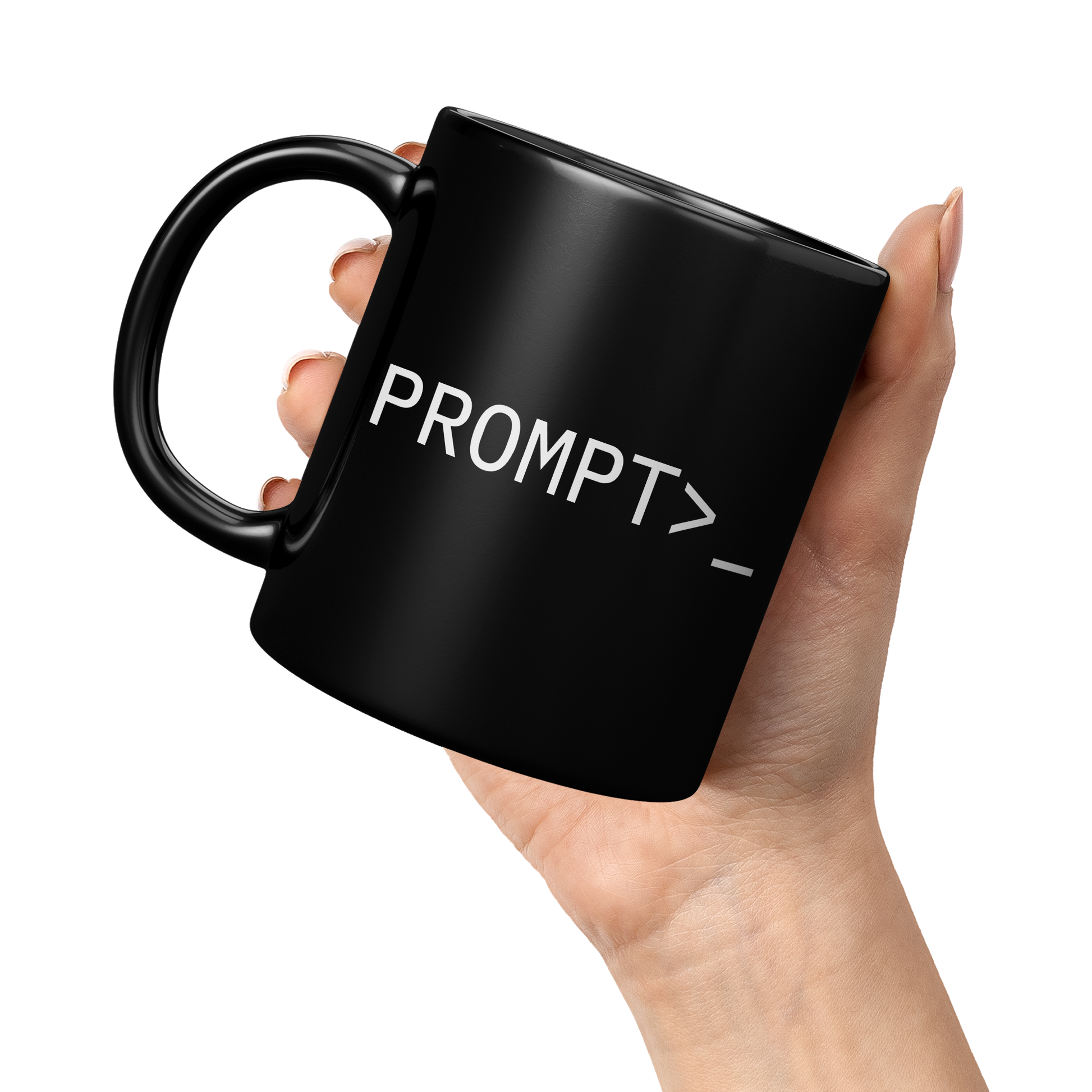 Prompt_Command_Line_Coffee_Mug_Coder_Gi_11oz_Black_LH_Model_Mockup.png