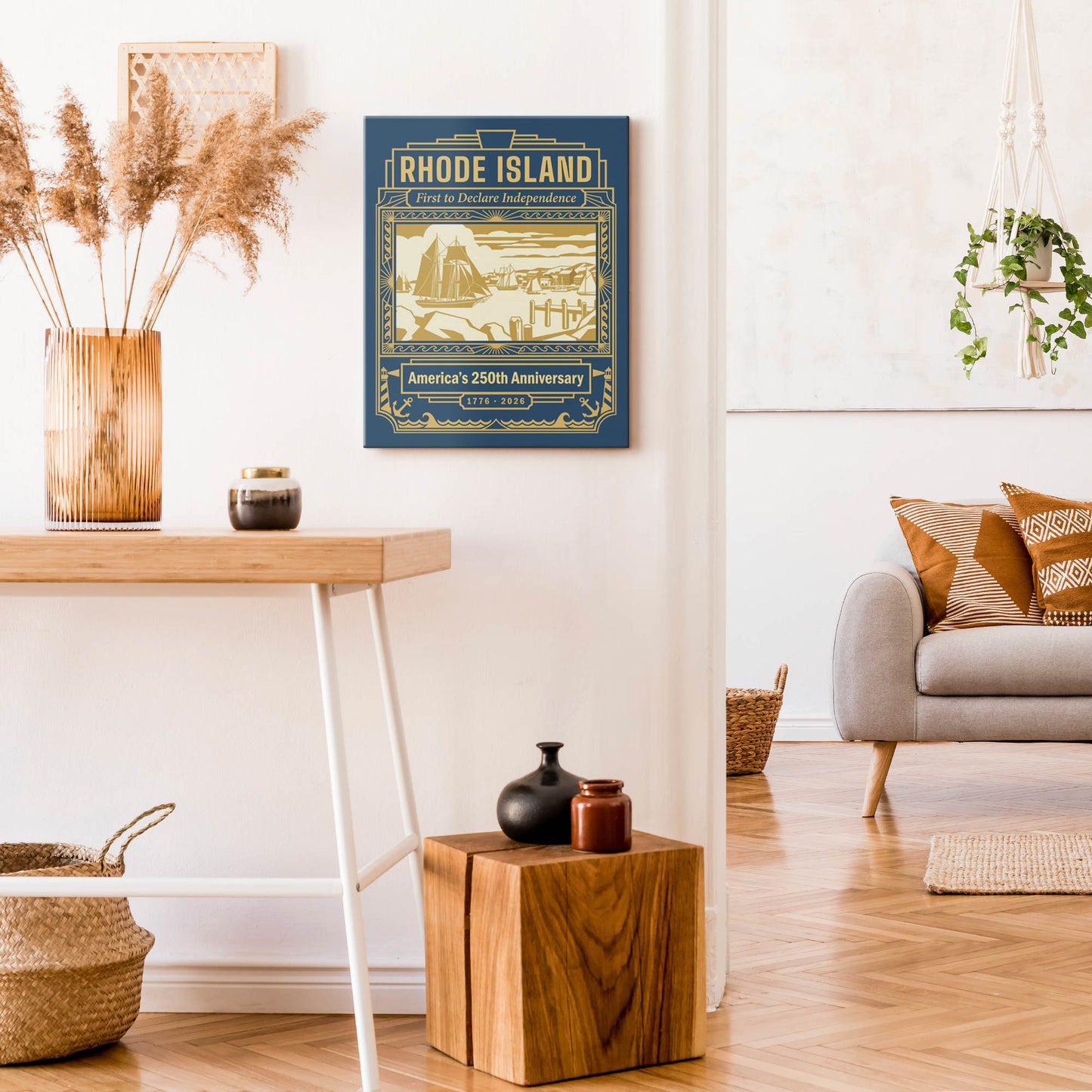 Rhode Island 250th Anniversary Canvas