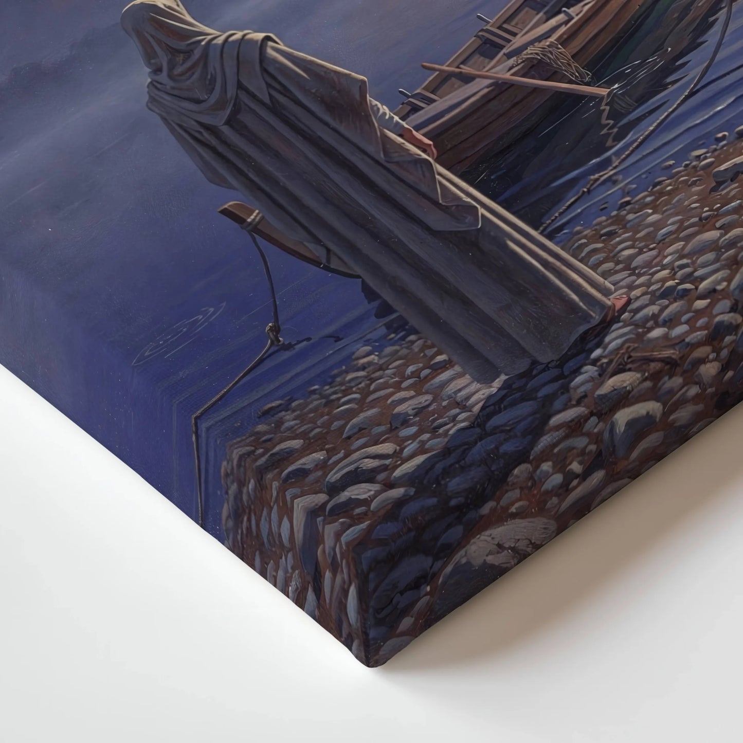 Sea of Galilee Shore, Jesus Canvas Wall Art