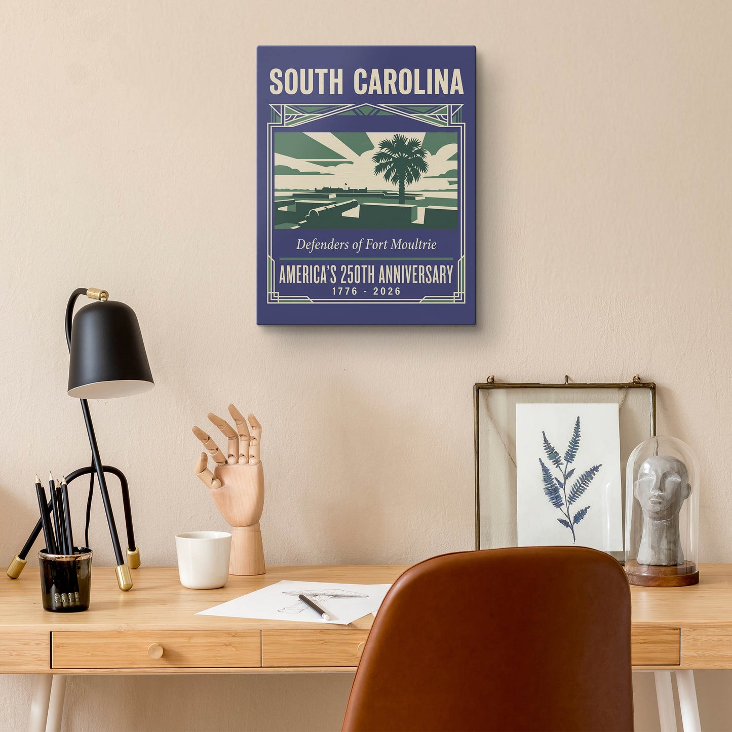 South Carolina 250th Anniversary Canvas