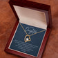 Encouragement Gift To Daughter from Dad-Forever Love Necklace