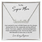 Personalized Name Necklace - Super Mom