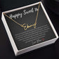 Personalized Sweet 16 Birthday Signature Name Necklace from Mom