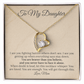To My Daughter "I See You Fighting" Necklace