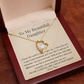 To My Daughter 'Silent Battles' Necklace Gift from Mom - Strength & Support Card - Anxiety Relief Jewelry for Her