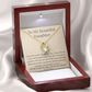 To My Daughter 'Silent Battles' Necklace Gift from Mom - Strength & Support Card - Anxiety Relief Jewelry for Her