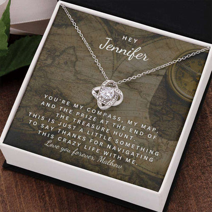 Love Knot Necklace for Wife/Girlfriend - My Compass