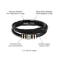 To My Son Bracelet From Mom or Dad