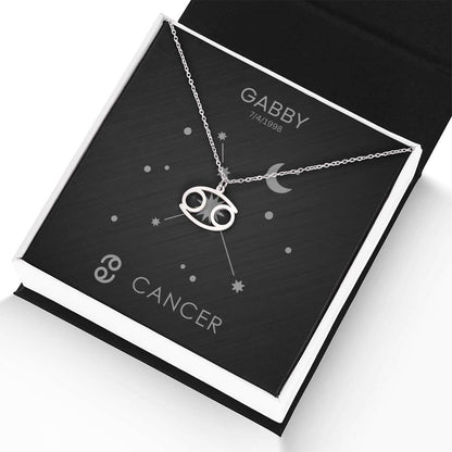 Cancer Zodiac Necklace