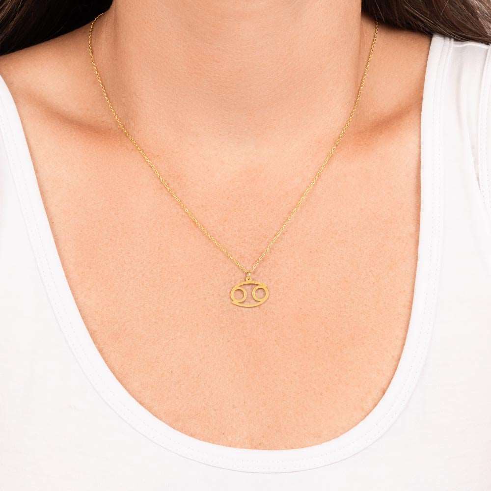 Cancer Zodiac Necklace