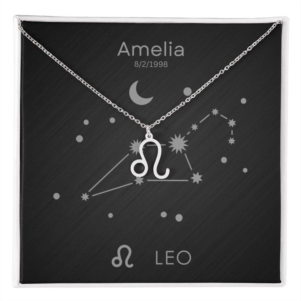 Leo Zodiac Necklace