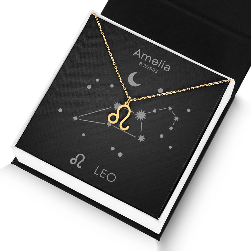 Leo Zodiac Necklace