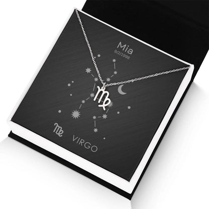 Virgo Zodiac Necklace