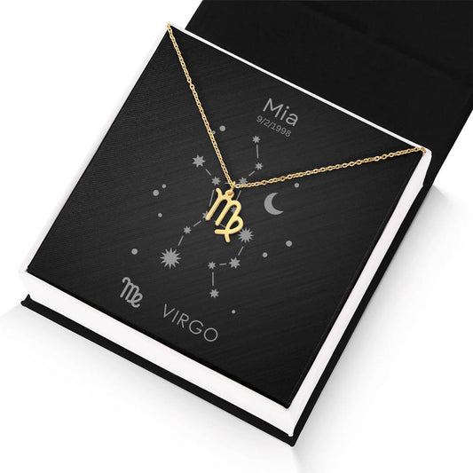 Virgo Zodiac Necklace