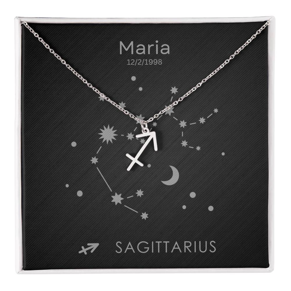 Sagittarius Zodiac Necklace