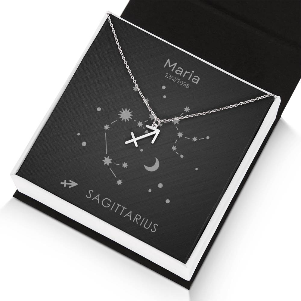 Sagittarius Zodiac Necklace