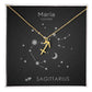 Sagittarius Zodiac Necklace