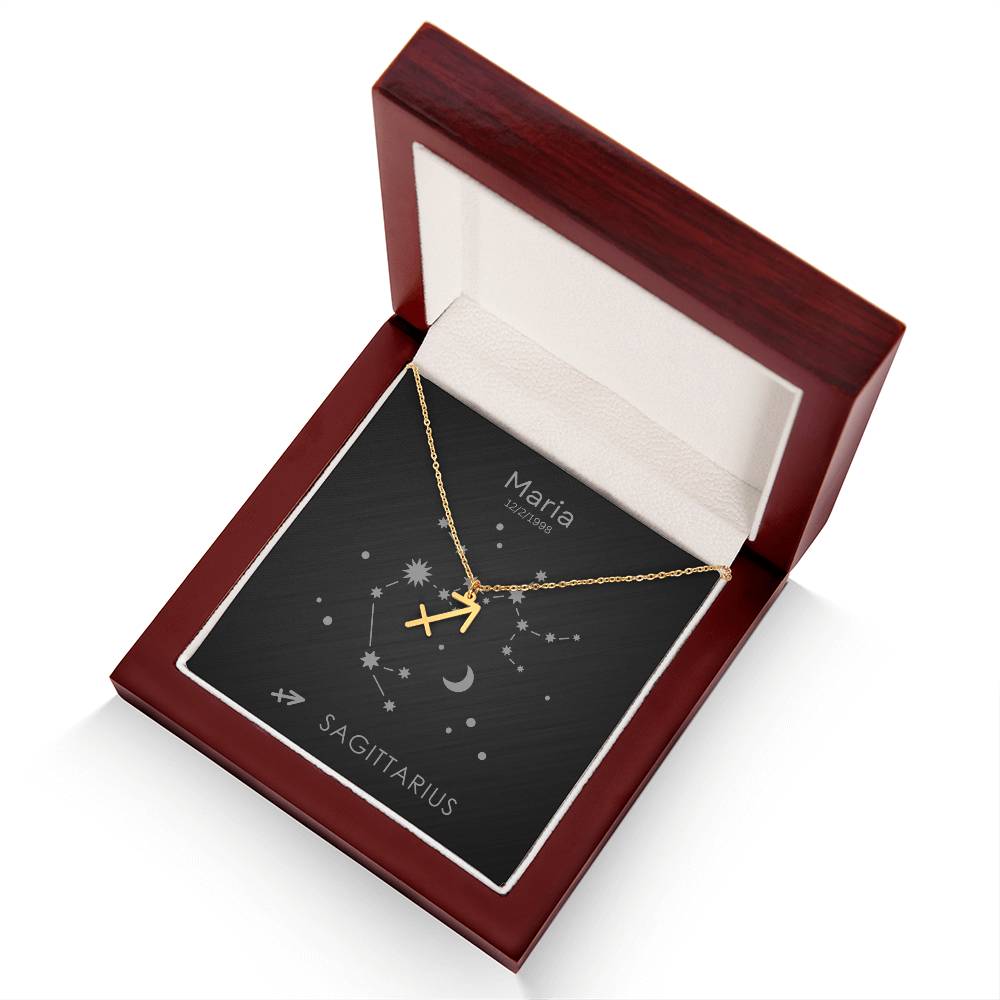 Sagittarius Zodiac Necklace