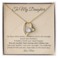 To Daughter "Anxiety Lies" Necklace | Support Gift for Anxiety & Mental Health | From Mom