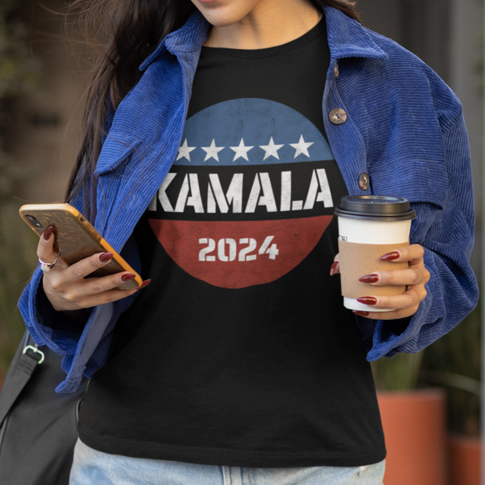 Kamala Harris 2024 Vintage Retro T-Shirt Unisex